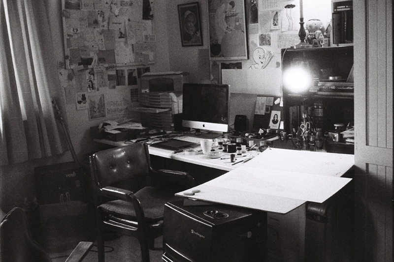 Jean de Wet's studio